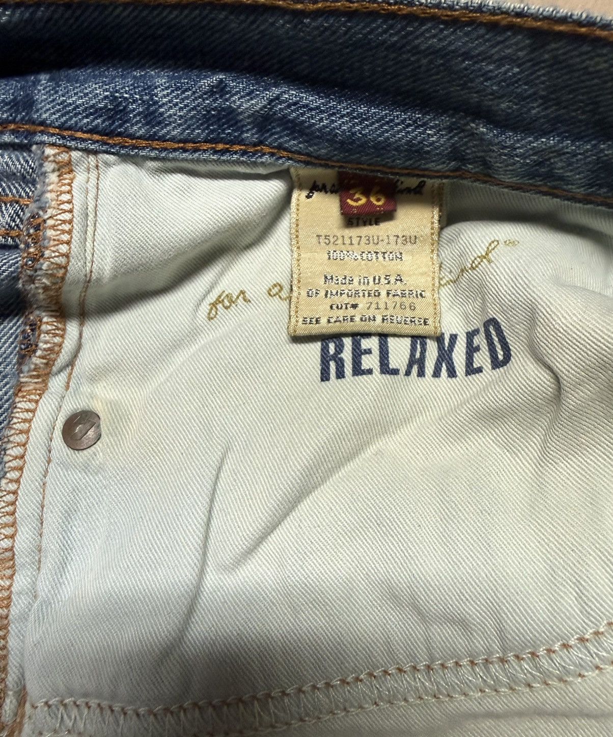 7 For All Mankind Seven 7 For All Mankind Bootcut Jeans Men’s 36 x 33 Rare! Size US 36 / EU 52 - 5 Thumbnail