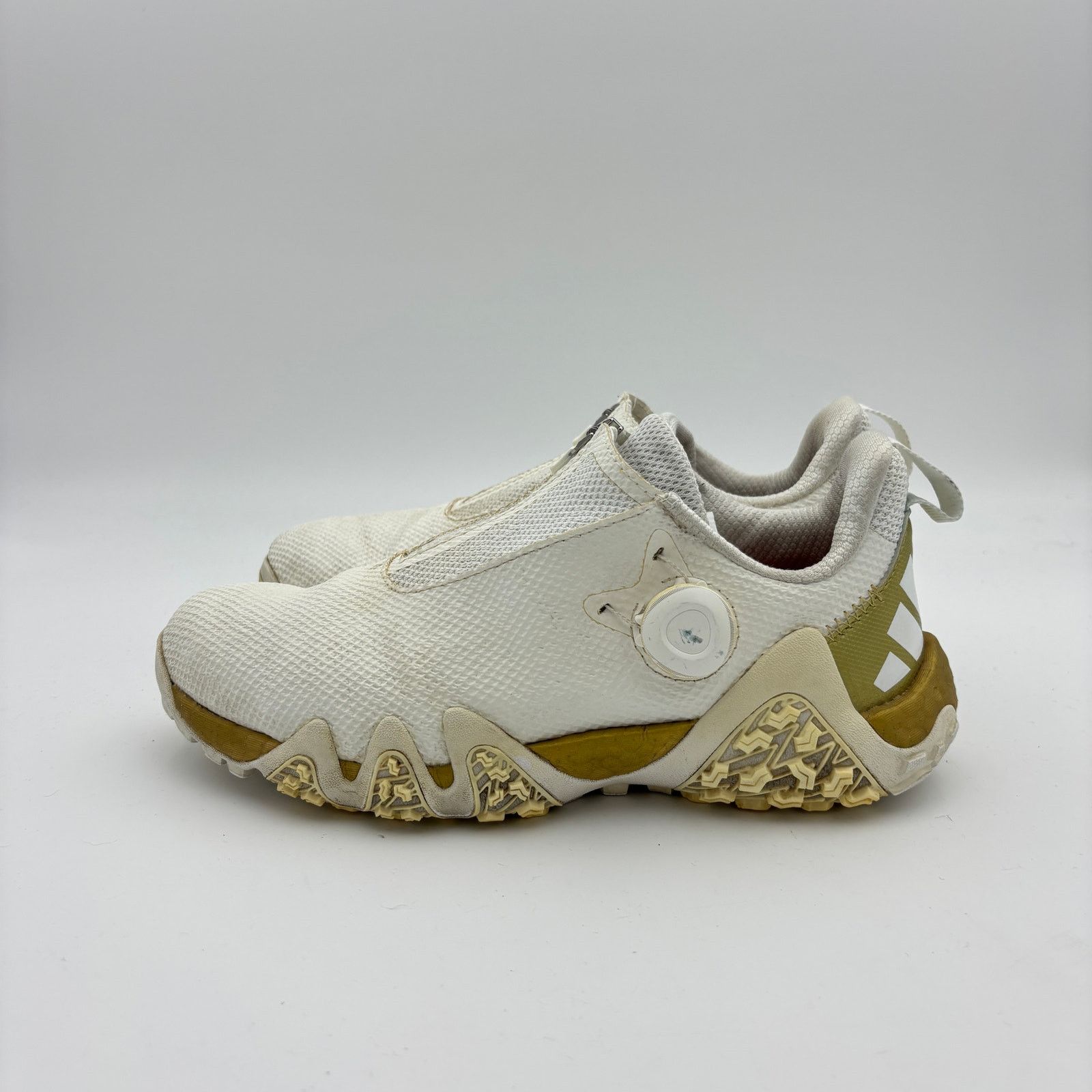 Adidas Adidas Codechaos 22 BOA White Gold Golf Shoes Men's 8 Size US 8 / EU 41 - 5 Thumbnail