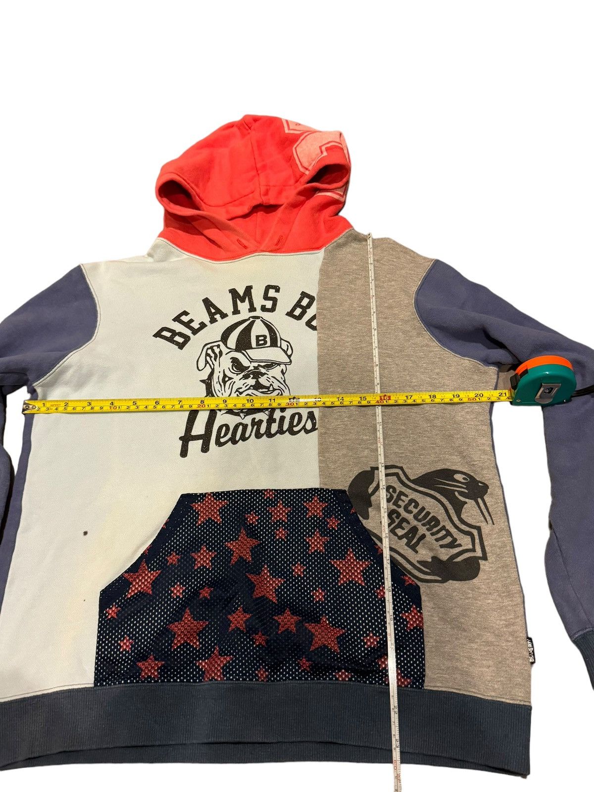Beams Plus DECONSTRUCTIVE UNPARALLEL BEAMSBOY BULLDOG HEARTIES HOODIES Size US S / EU 44-46 / 1 - 6 Thumbnail