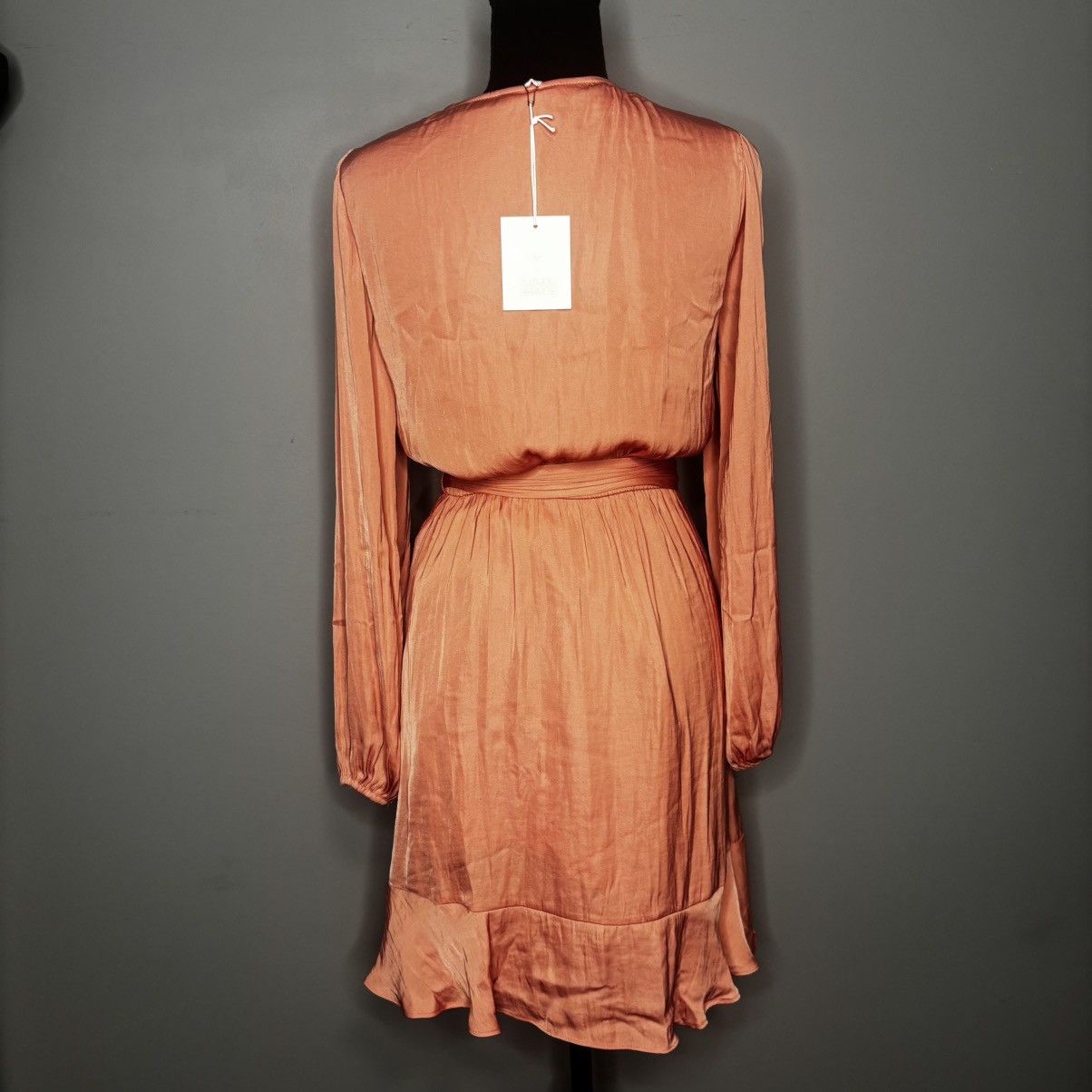 Lauren Ralph Lauren NWT LC Lauren Conrad Wrap Dress Sz S Woman Pink Metallic Size XS / US 0-2 / IT 36-38 - 6 Thumbnail