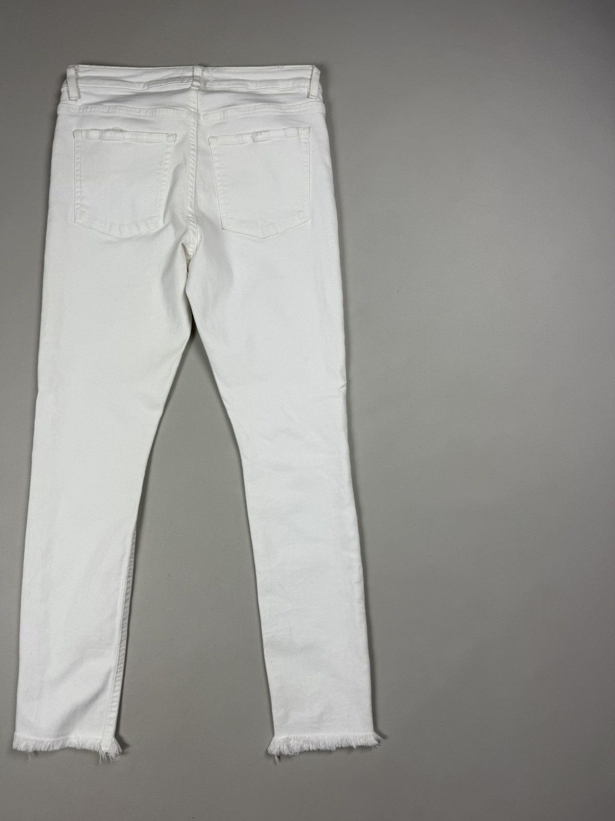 Acne Studios Acne Studios Skin 5 White Vintage Ladies Skinny Jeans Size 29" - 16 Thumbnail