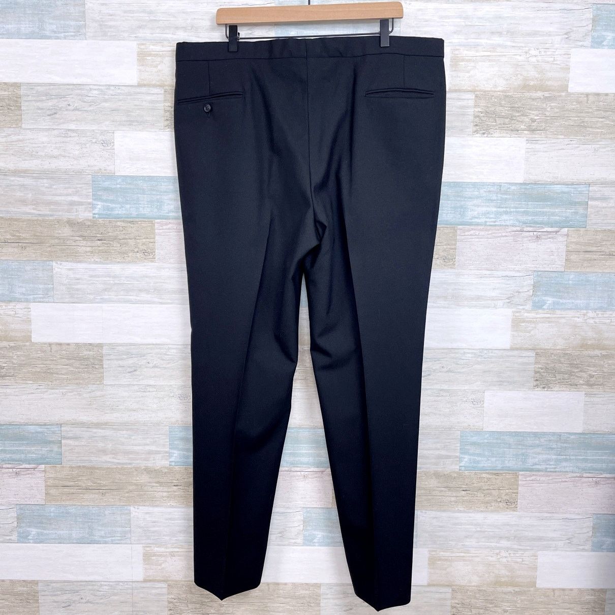 Jos. A. Bank Jos A Bank Notch Collar Tuxedo Suit Black Mens Size 44R Size 44R - 13 Thumbnail