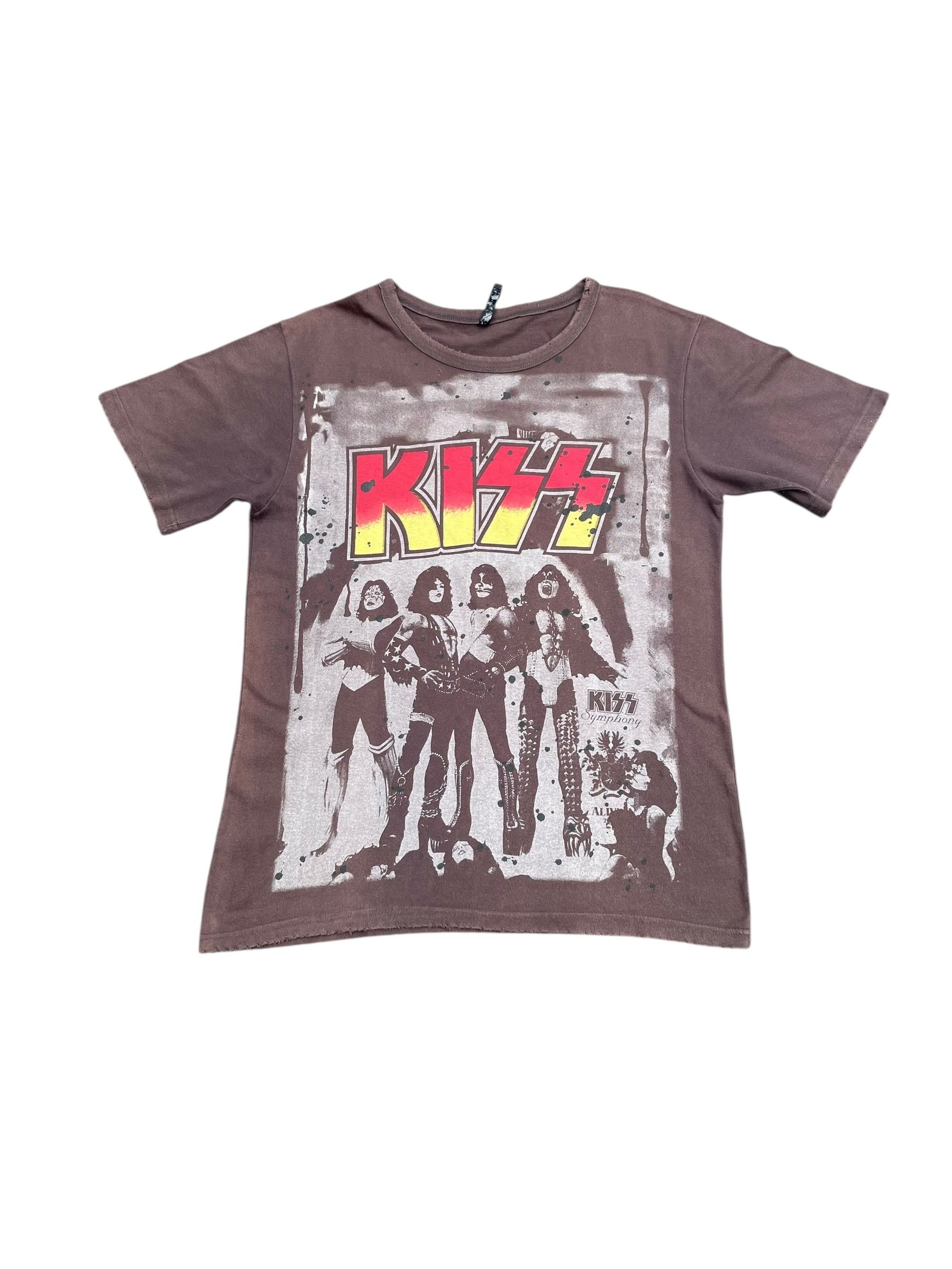 Band Tees × KISS Kiss Love Gun Faded & Distresed Style Size M / US 6-8 / IT 42-44 - 1 Thumbnail