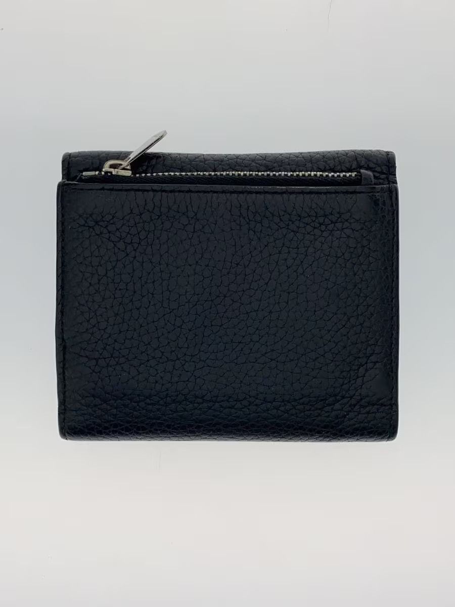 Dior Dior Leather Bi-Fold Wallet Black Size ONE SIZE - 2 Thumbnail