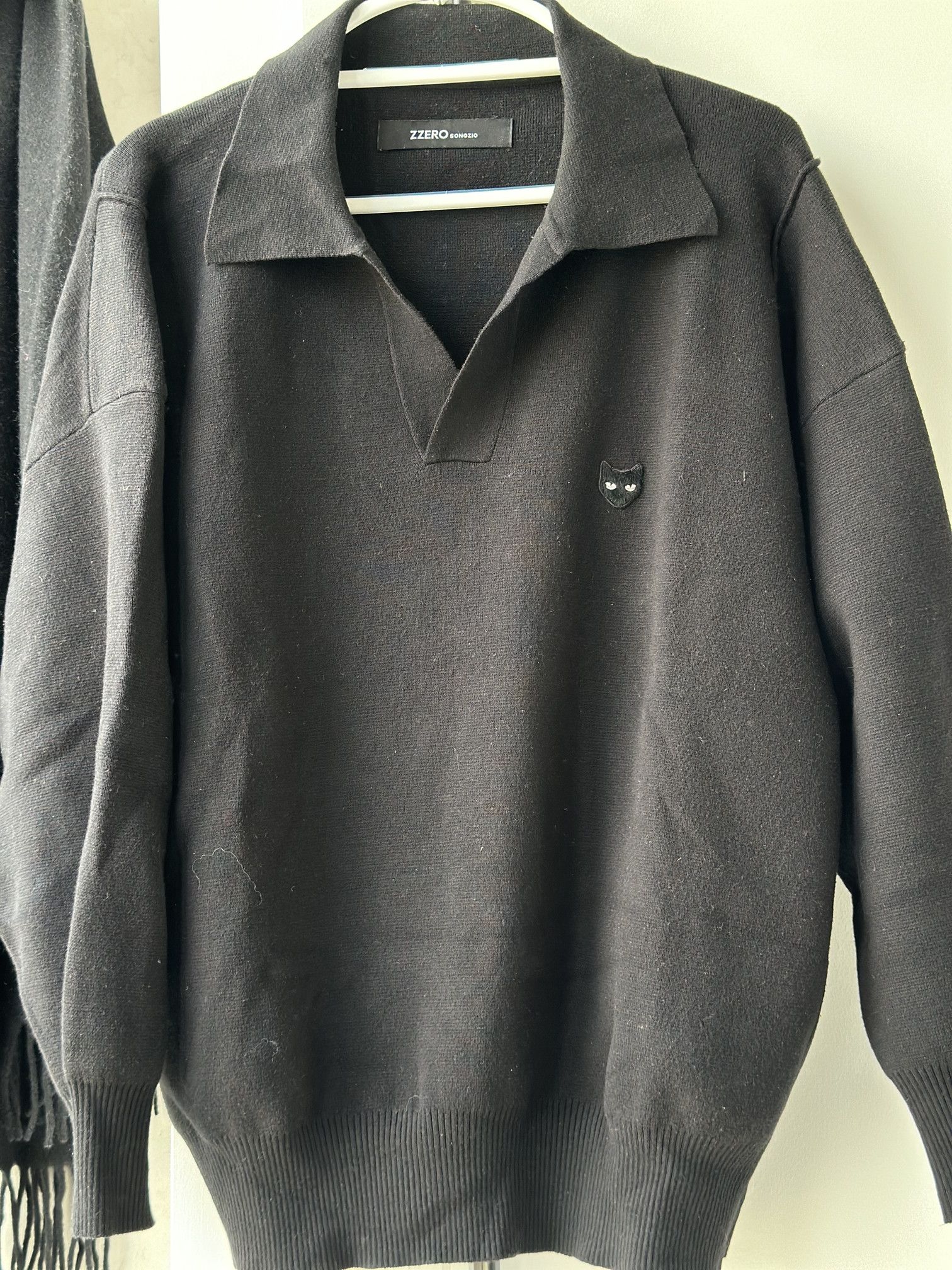 SONGZIO Songzio ZZERO Open-collar Knitwear Size US XS / EU 42 / 0 - 1 Thumbnail