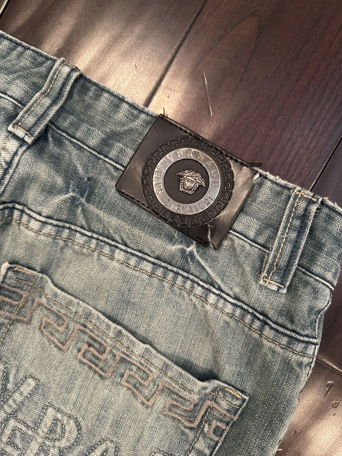 Versace Versace tribal denim Size US 32 / EU 48 - 10 Thumbnail