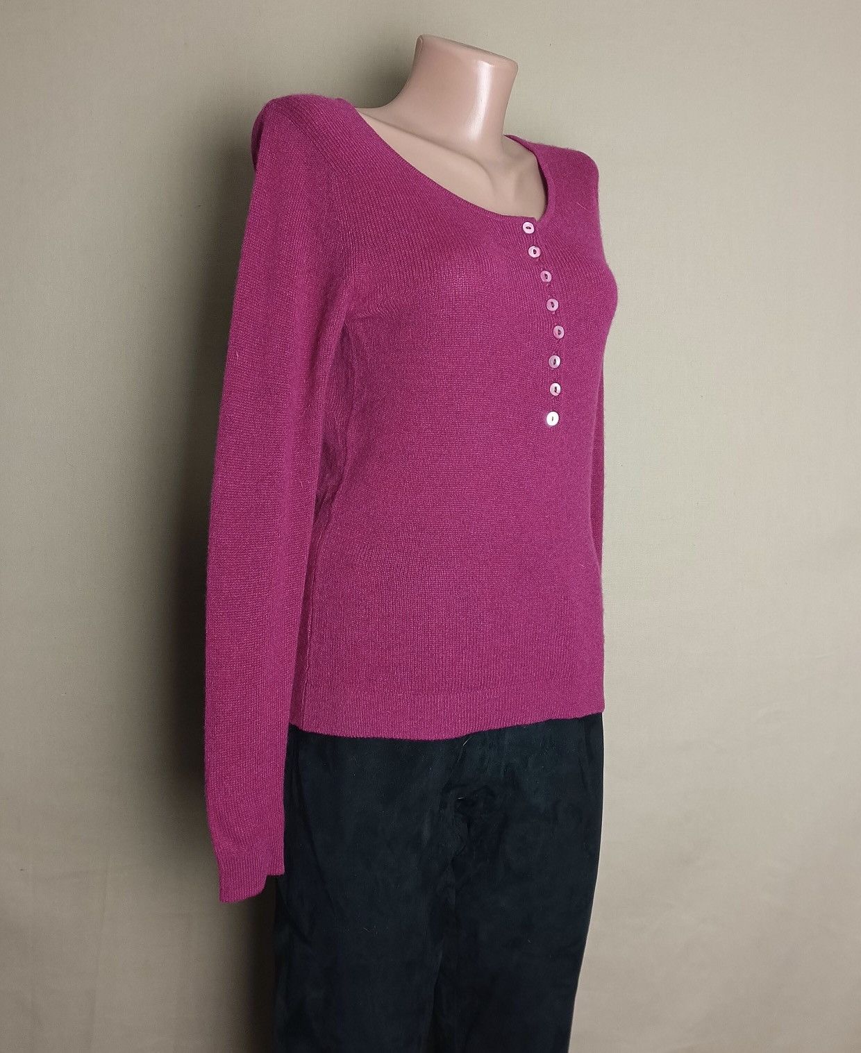 Johnstons Of Elgin Johnstons of Elgin Cashmere Sweater Jumper Size 34” 87cm Size S / US 4 / IT 40 - 3 Thumbnail