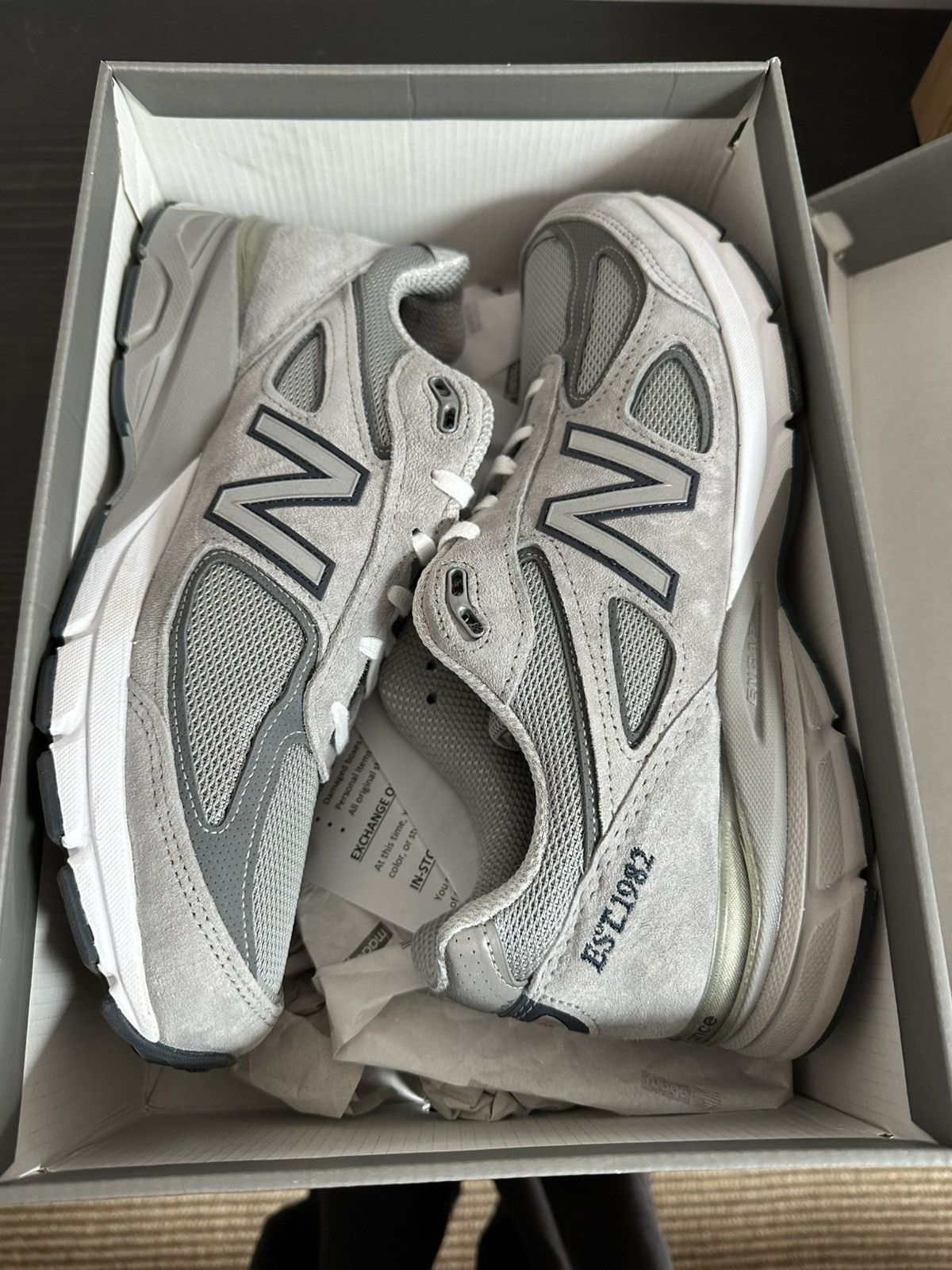 New Balance NEW BALANCE M990NB4 990v4 Limited Edition "Est. 1982" (RARE) Size US 11 / EU 44 - 3 Thumbnail