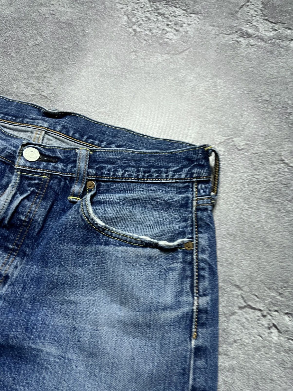 Levi's Vintage Levis Jeans Pants Wash Blue Big Logo 501 34/30 M-L Size US 34 / EU 50 - 10 Thumbnail