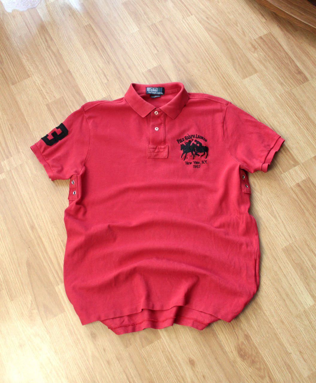 Ralph Lauren 🔥 USA Y2K Chief Keef Polo Ralph Lauren Big Pony CHICAGO Size US L / EU 52-54 / 3 - 2 Thumbnail