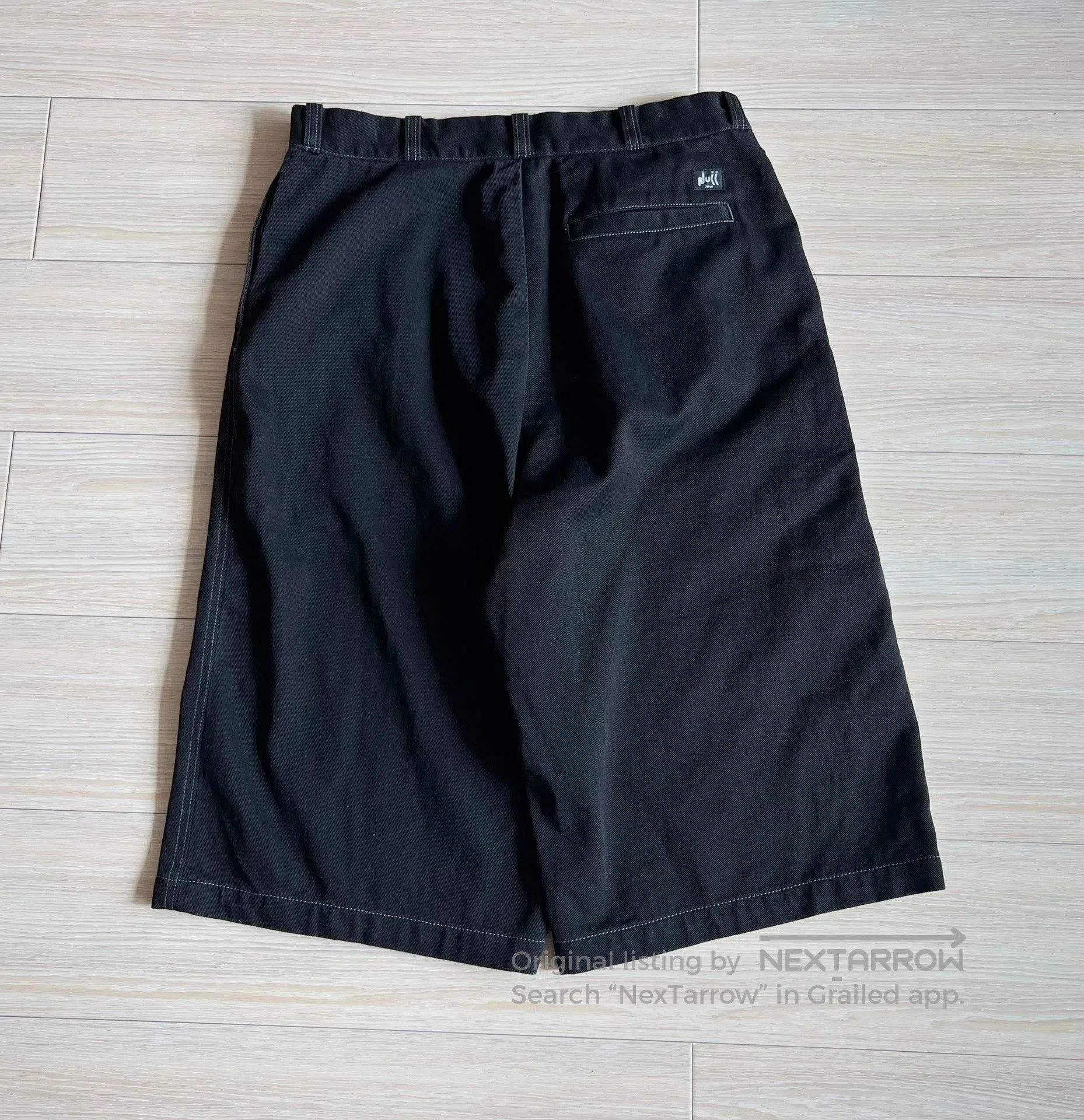 Journal Standard JOURNAL STANDARD x NULL TOKYO Denim Cropped Shorts. Size US 33 - 4 Thumbnail