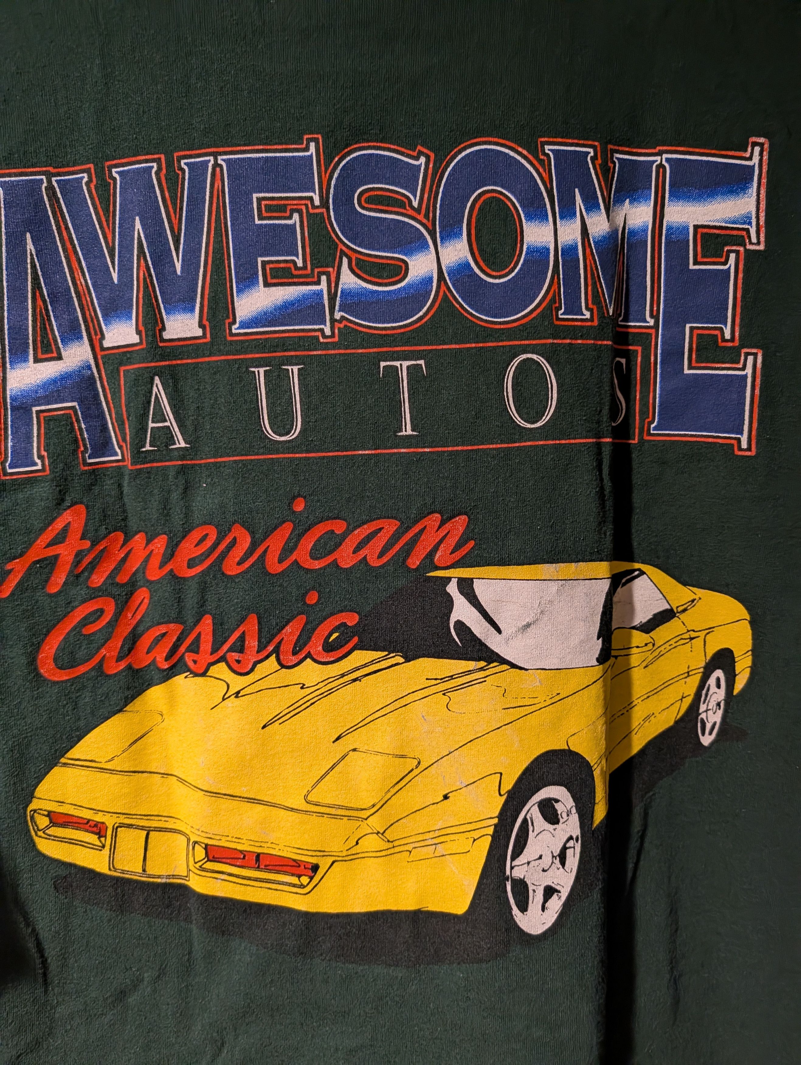 NASCAR Vintage 90s American Classic Corvette Racing T-Shirt Size US XXL / EU 58 / 5 - 2 Thumbnail