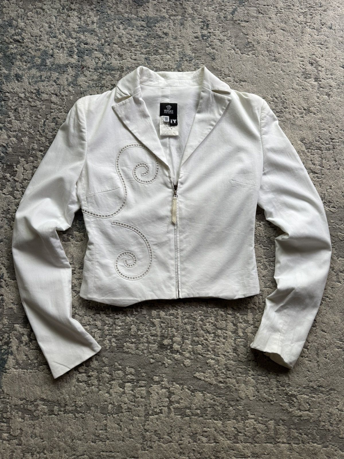 Versace Jeans Couture Versace Jeans Couture Vintage light Jacket Size 40 Size L / US 10 / IT 46 - 1 Thumbnail