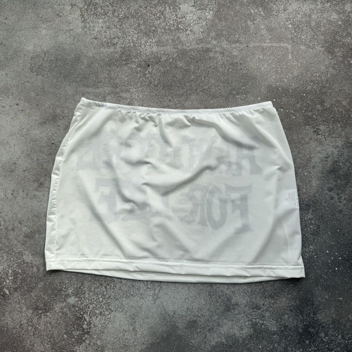 Hysteric Glamour Super Sexy Y2K Glamour Goth Transparent Mini Skirt Size 27" / US 4 / IT 40 - 6 Thumbnail