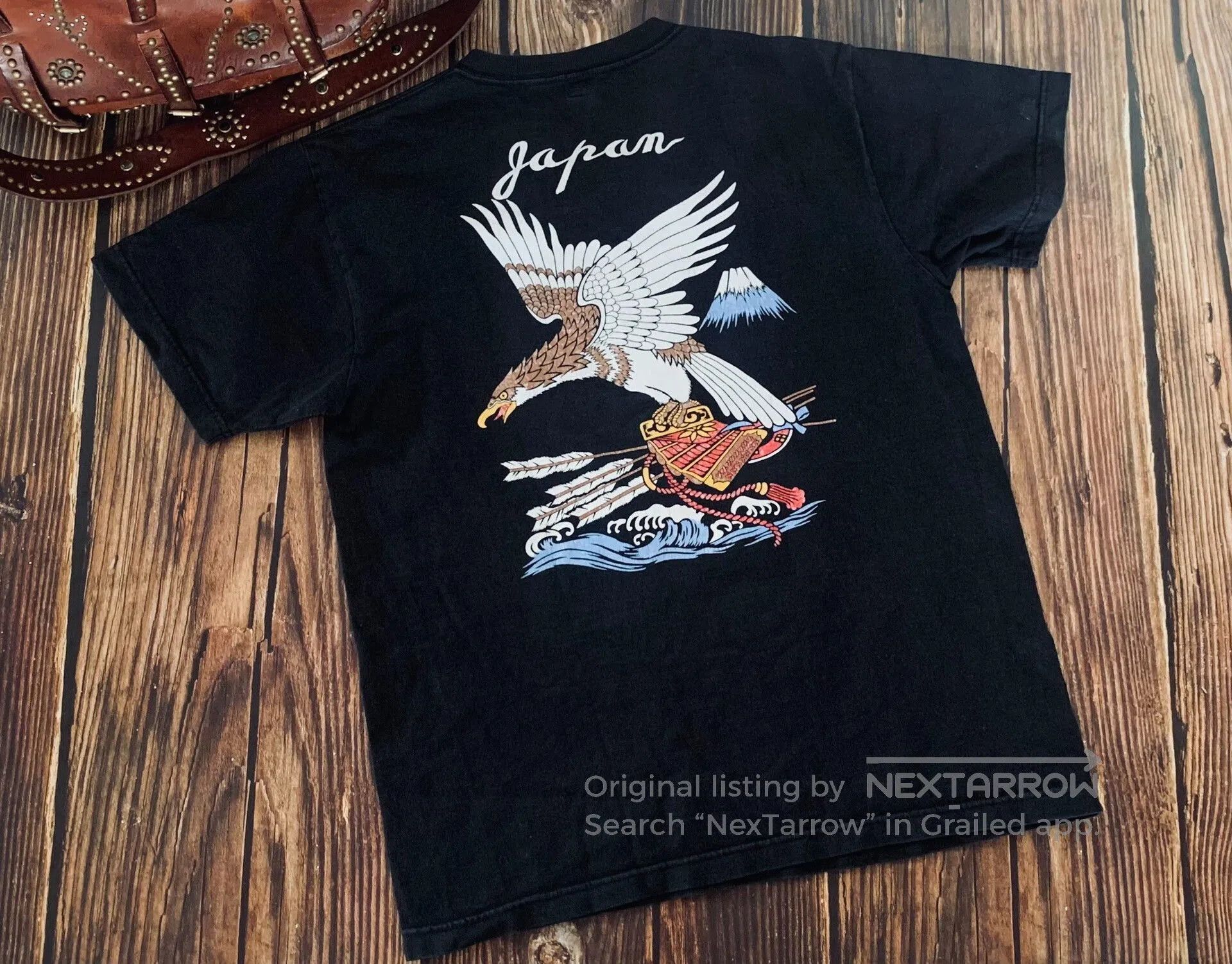 Pherrow's Japanese Eagle Print Short Sleeve T. Size US M / EU 48-50 / 2 - 1 Thumbnail