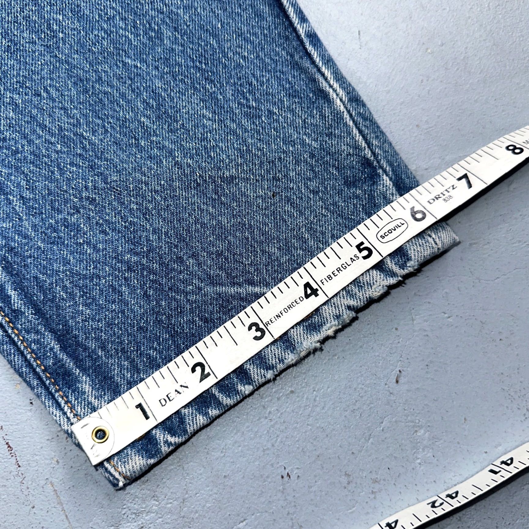 Levi's VINTAGE Levi's 501 Jeans Women 25x27 Blue High Rise Tapered 90s USA Denim Casual Size 42" / US 20 - 5 Thumbnail
