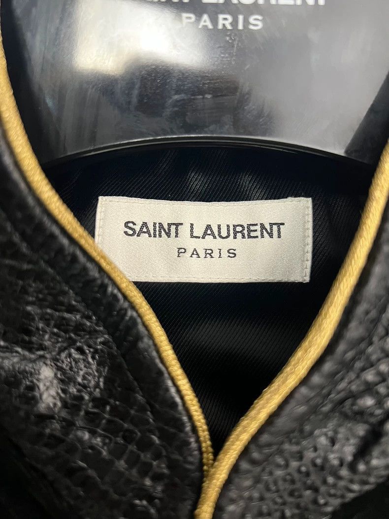 Saint Laurent Paris Saint Laurent Velvet Jacket with Gold Detail-2507 Size US M / EU 48-50 / 2 - 2 Thumbnail