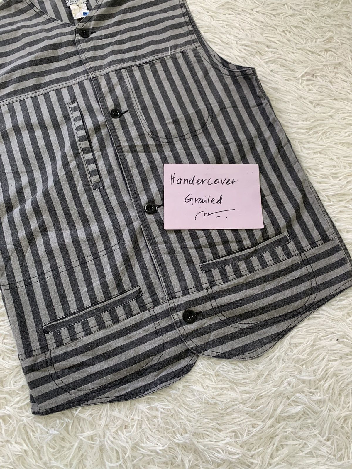 Paul Smith Paul Smith Stripes Vest Made in England Size US L / EU 52-54 / 3 - 4 Thumbnail