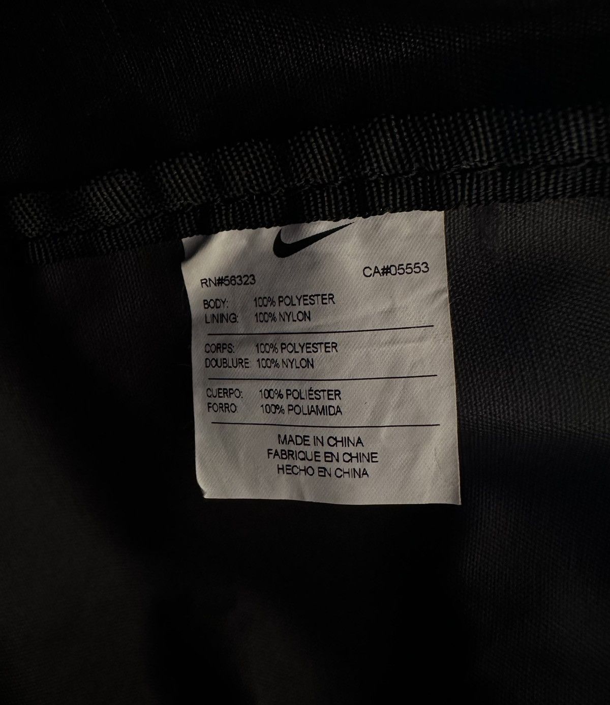 Nike Nike Mog Bolt expandable backpack black neon Size ONE SIZE - 13 Thumbnail