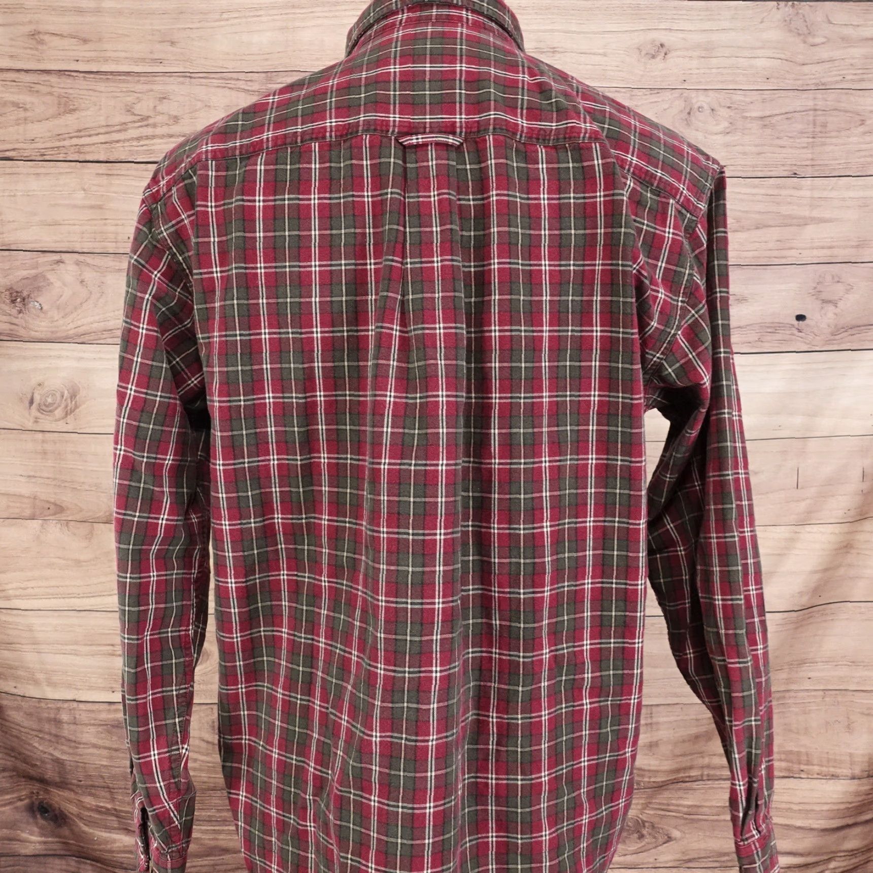 Eddie Bauer EDDIE BAUER Long Sleeve Red Plaid Button-Up Shirt Mens Size S Small Size US S / EU 44-46 / 1 - 5 Thumbnail