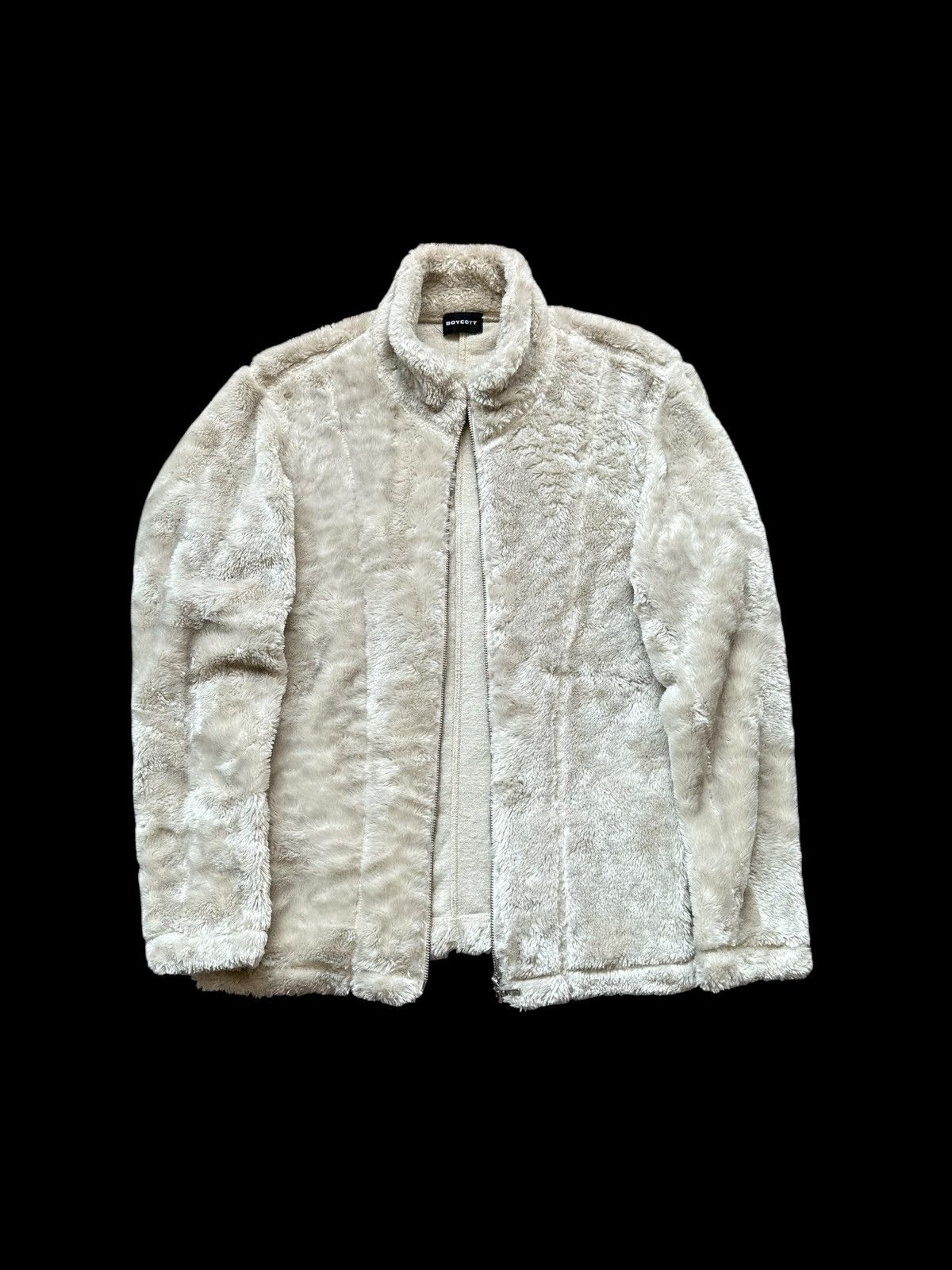 Boycott 00's Boycott fleece shaggy zipper jacket Size US M / EU 48-50 / 2 - 5 Thumbnail