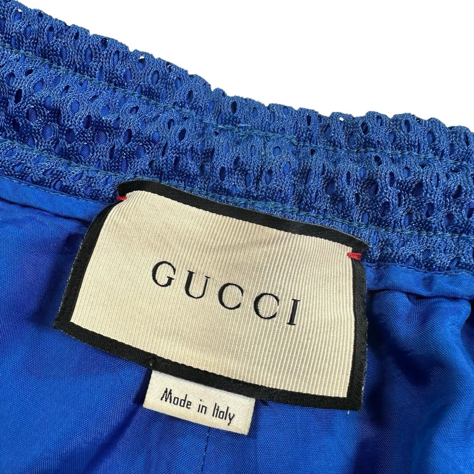 Gucci Gucci Size S Shorts Blue Taped Magnetismo Embroidered Size US 32 / EU 48 - 3 Thumbnail