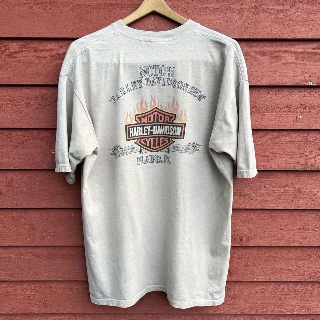 Harley Davidson Vintage 2002 Harley Davidson T-Shirt Size US XXL / EU 58 / 5 - 3 Thumbnail