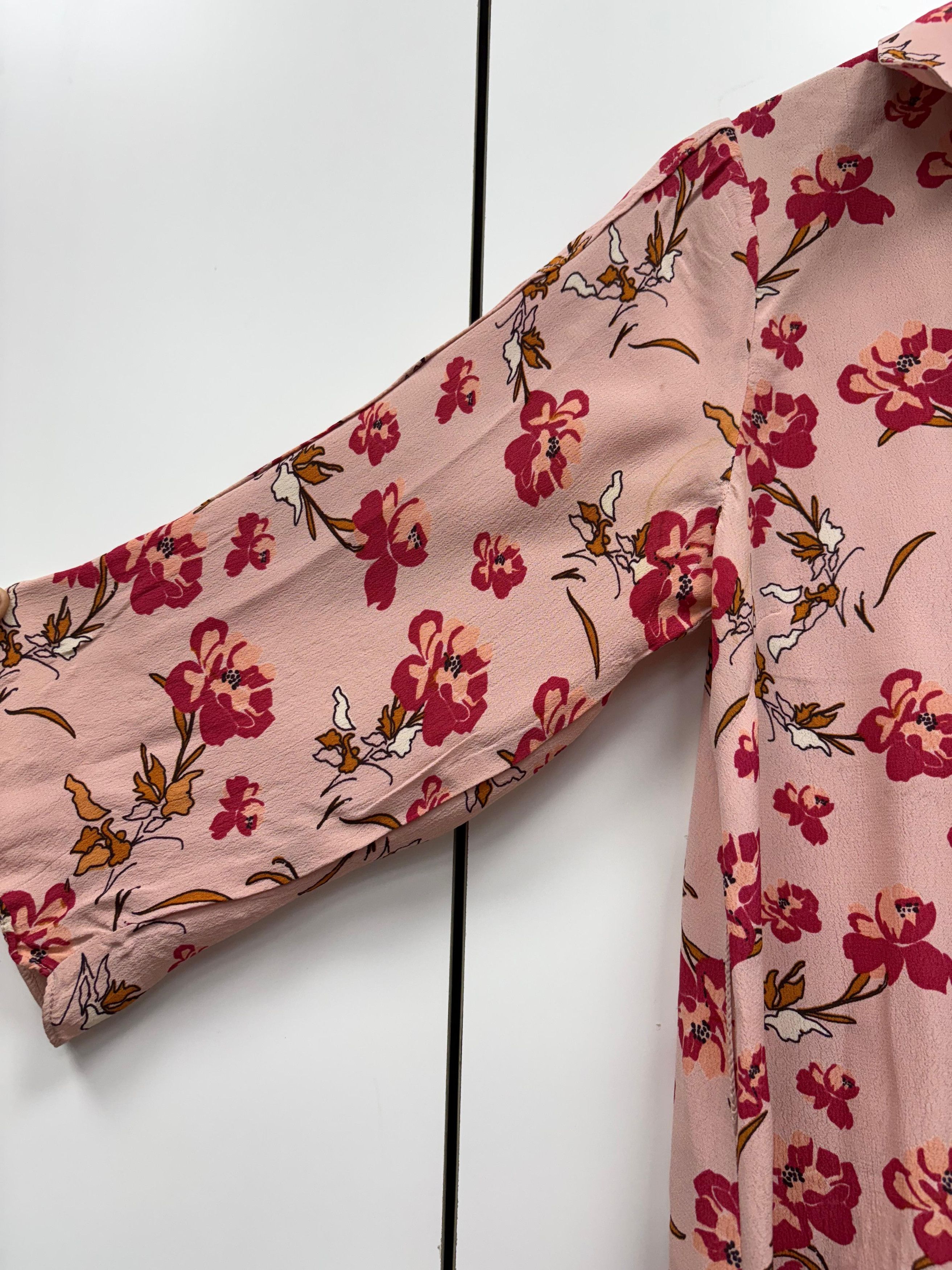 Other By Timo Women Floral Side Slit Midi Dress Size S / US 4 / IT 40 - 5 Thumbnail
