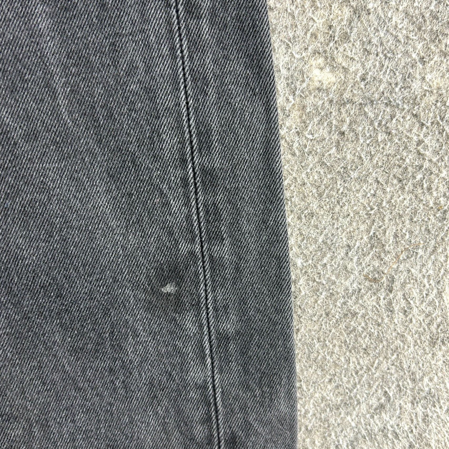 Levi's Levi's 505 Jeans Men Regular Fit Straight Leg Dark Wash Black 38x32 Denim Cotton Size US 38 / EU 54 - 7 Thumbnail