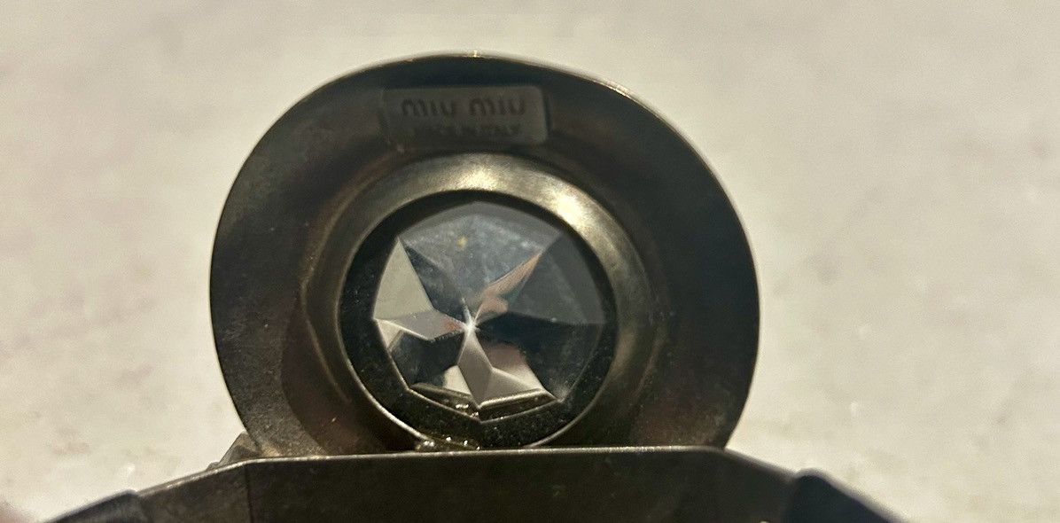 Miu Miu Stunning Miu Miu crystal cuff bracelet. New in box. Size ONE SIZE - 10 Thumbnail