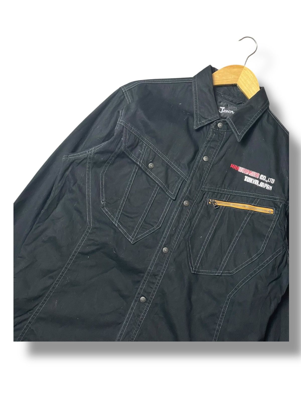 Japanese Brand × Seditionaries × Vintage JAWIN Japanese Brand Workwear Jacket (93) Size US L / EU 52-54 / 3 - 2 Thumbnail