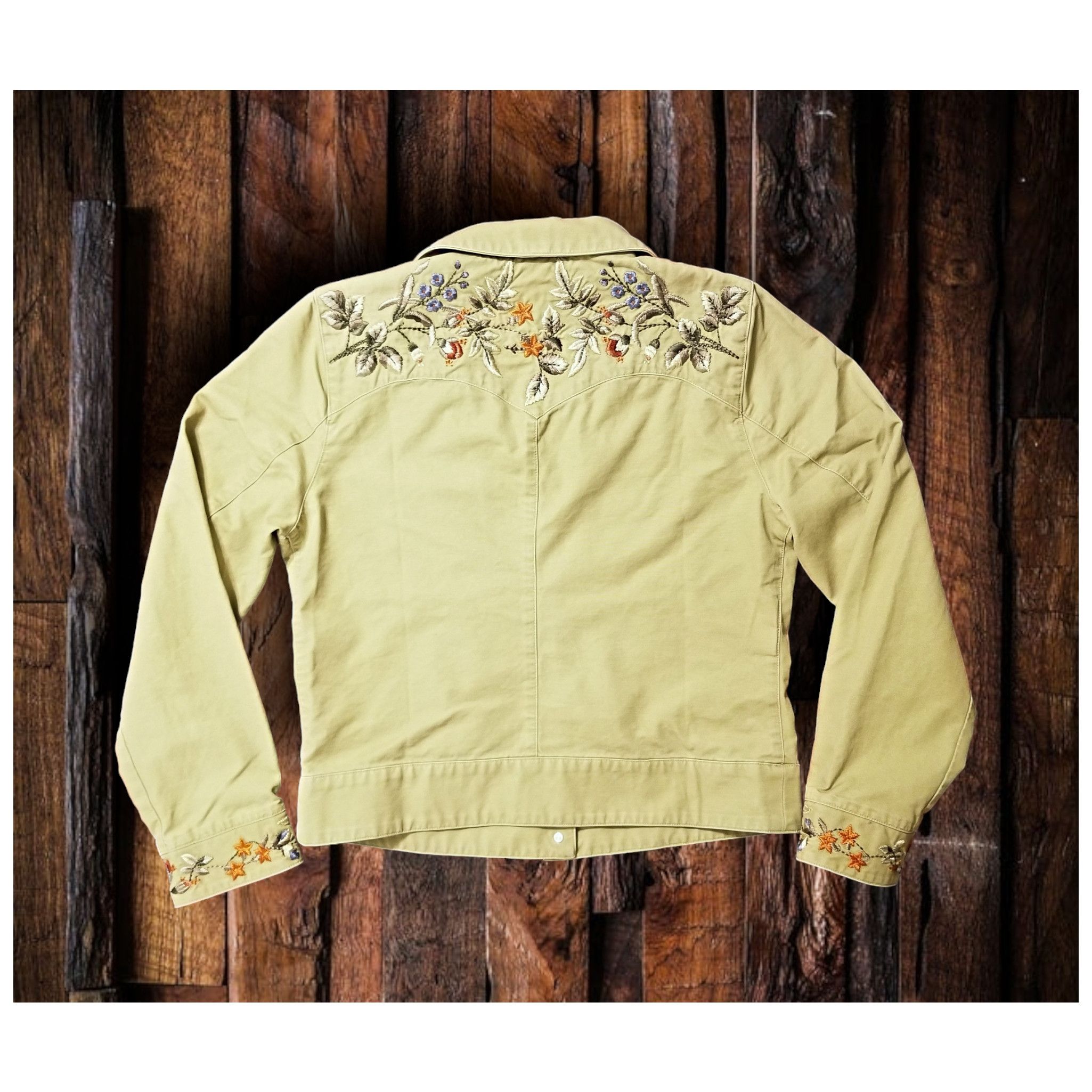 Ralph Lauren RALPH LAUREN EMBROIDERED WESTERN CANVAS JACKET- SIZE MEDIUM Size M / US 6-8 / IT 42-44 - 1 Thumbnail