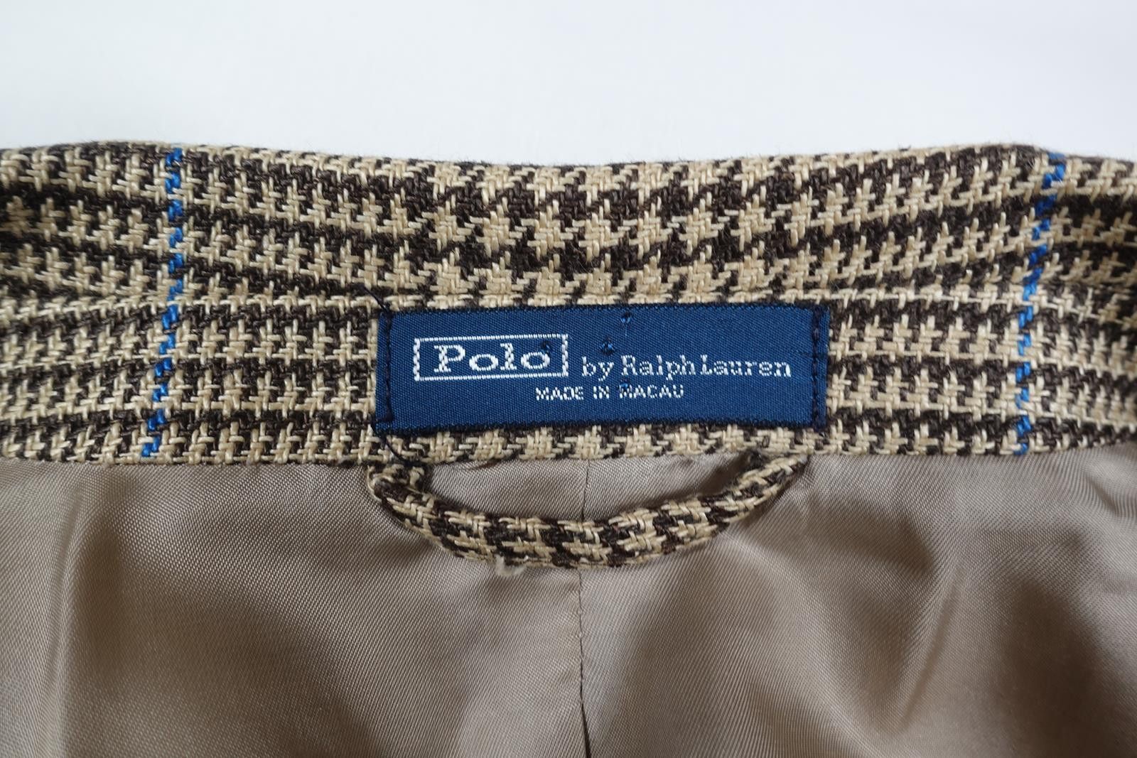 Polo Ralph Lauren Polo Ralph Lauren Blazer Jacket Coat Herringbone Linen 40 Size 40R - 4 Thumbnail