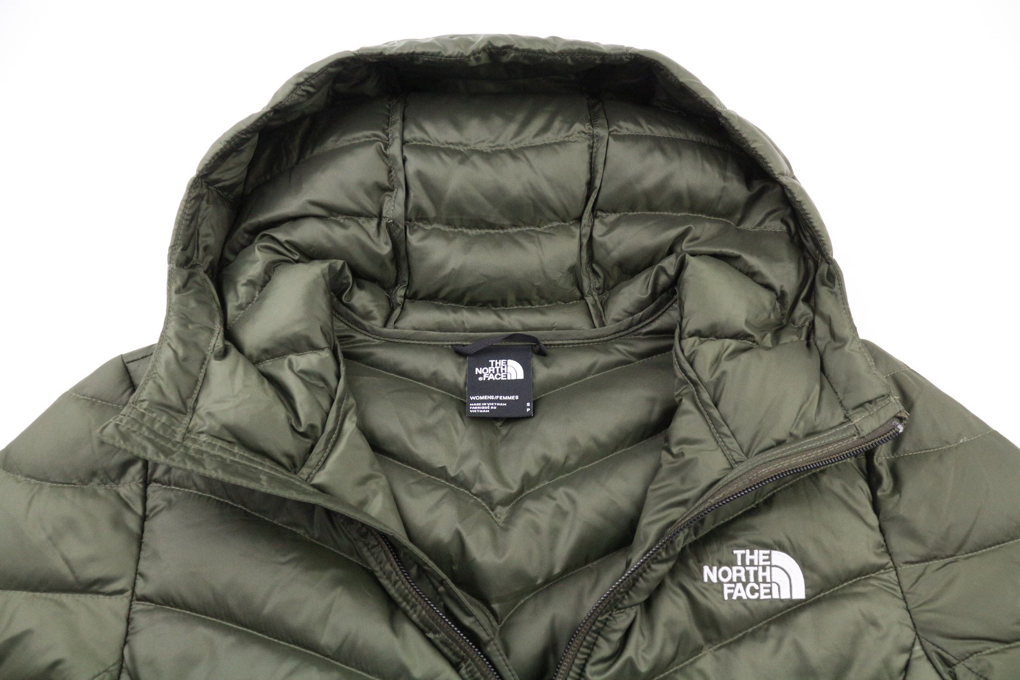 The North Face S 800 Down Hooded High Neck Jacket 79648 Size S / US 4 / IT 40 - 5 Thumbnail