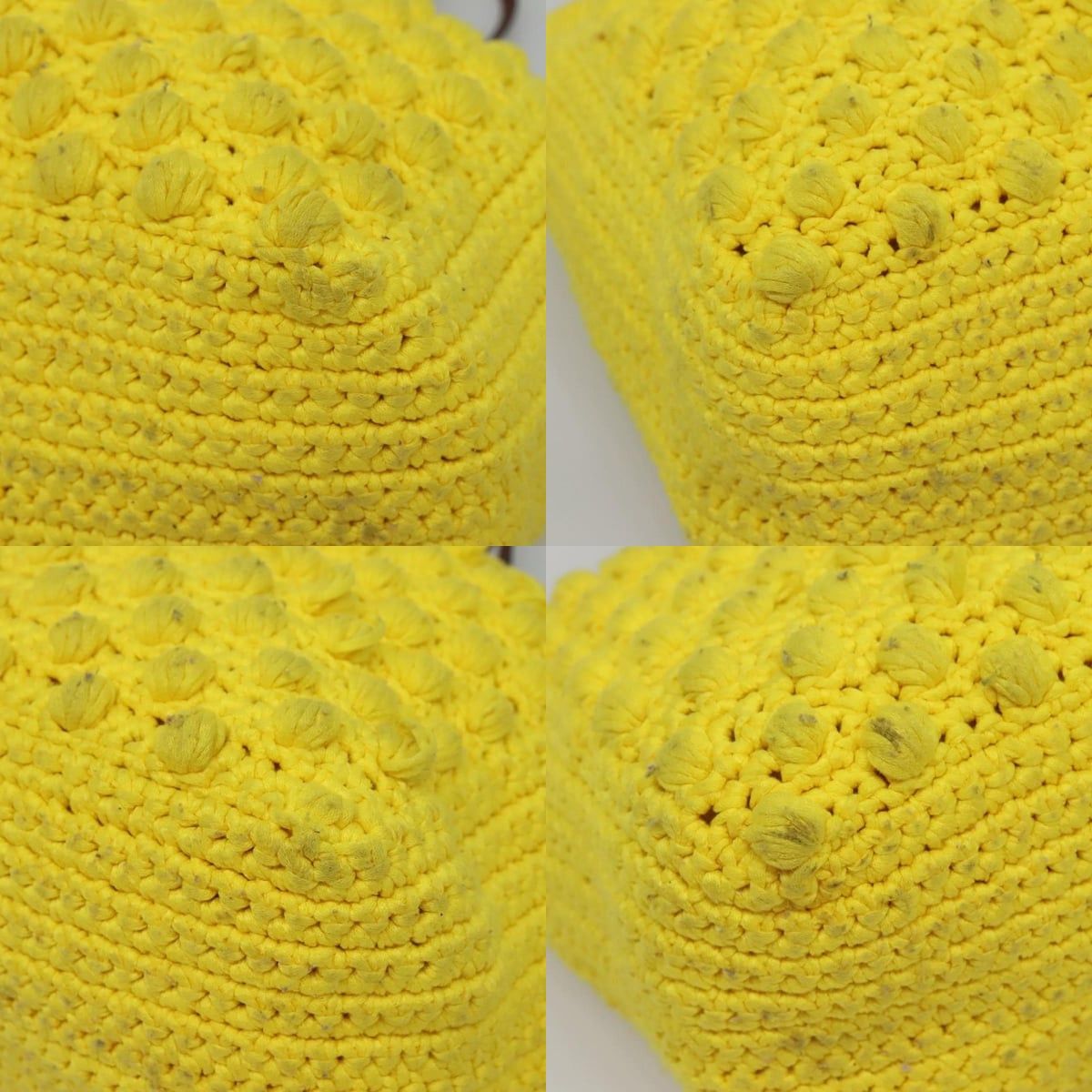 Fendi FENDI Shoulder Bag Wool Yellow Size ONE SIZE - 10 Thumbnail