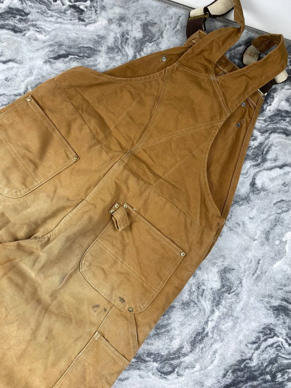 Carhartt Vintage Carhartt Overalls Double Knee Carpenter 00s Men Size US 38 / EU 54 - 18 Thumbnail