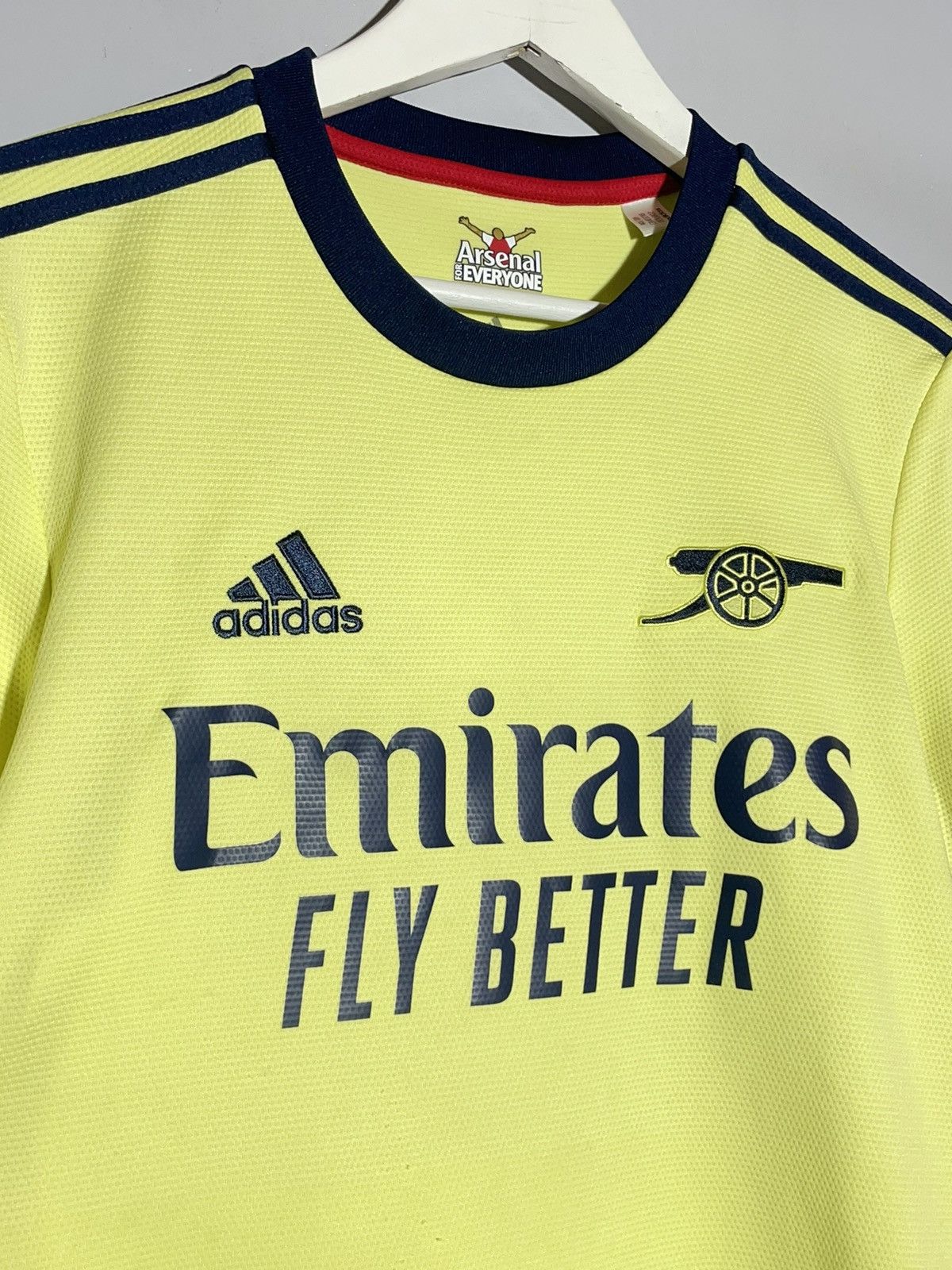 Adidas Arsenal London Adidas 2021/22 Away Football Shirt Size US S / EU 44-46 / 1 - 3 Thumbnail