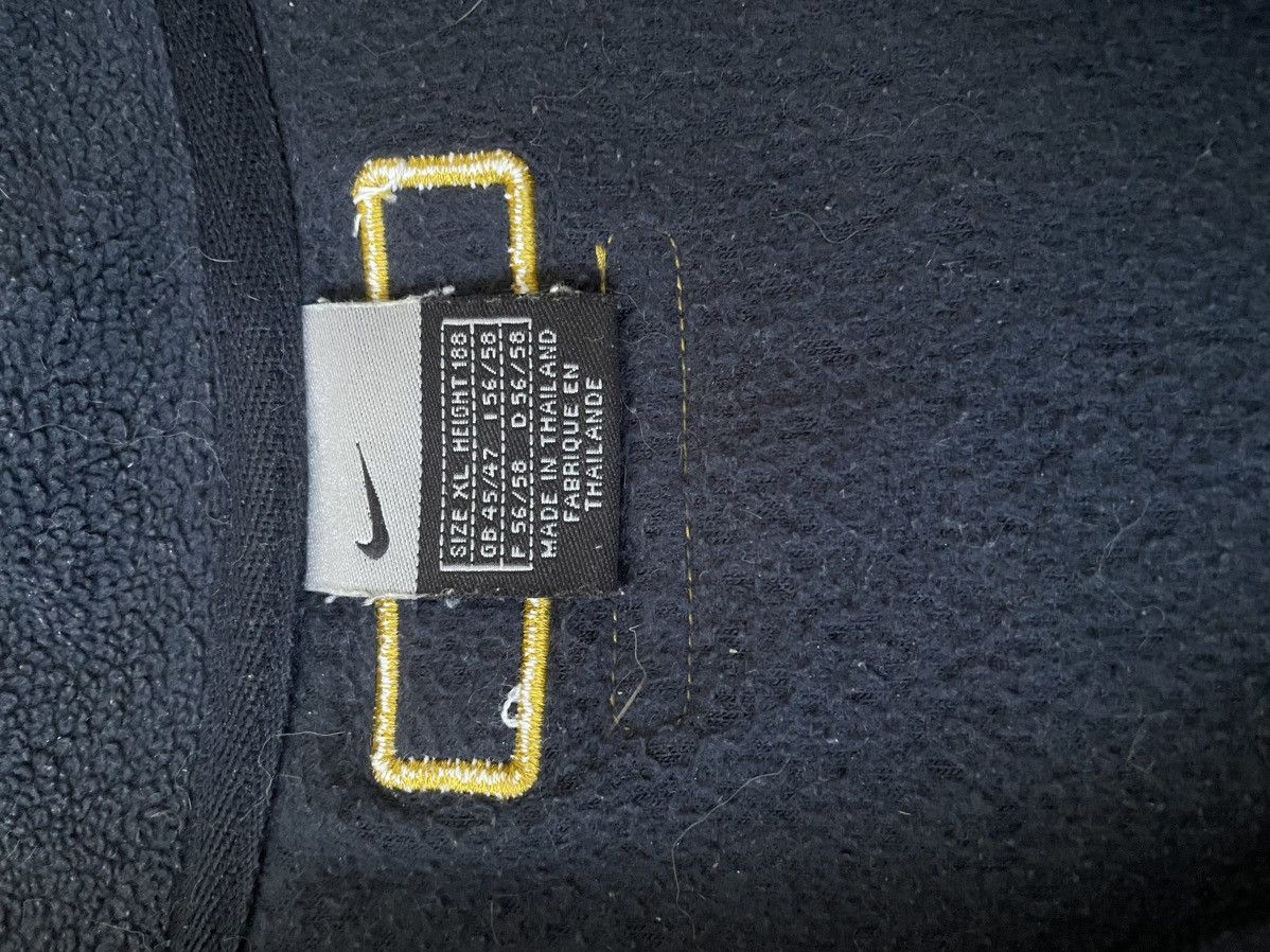 Nike × Vintage Vintage Nike fleece hoodie Y2K 90s Size US XL / EU 56 / 4 - 3 Thumbnail