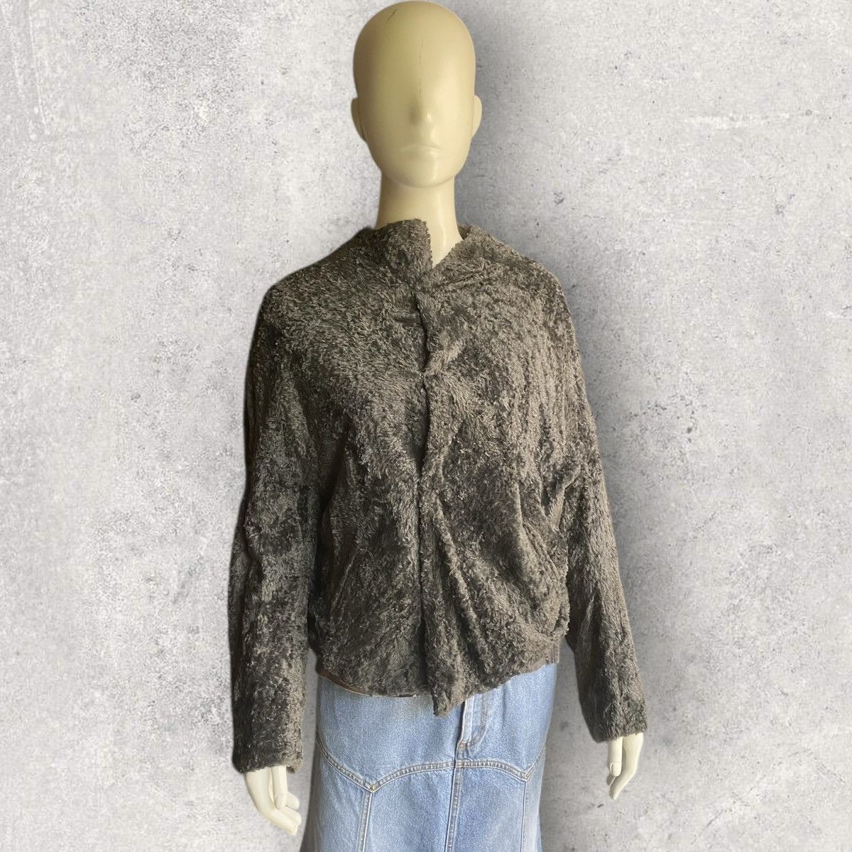 Yohji Yamamoto Fall12 Oversize Shearling Jacket Size S / US 4 / IT 40 - 1 Thumbnail