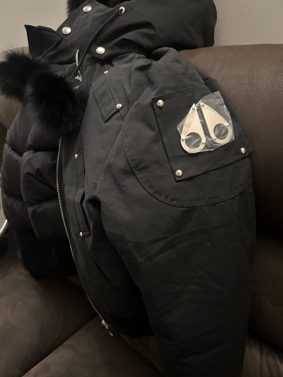 Moose Knuckles Black Moose Knuckle bomber jacket Size M / US 6-8 / IT 42-44 - 4 Thumbnail