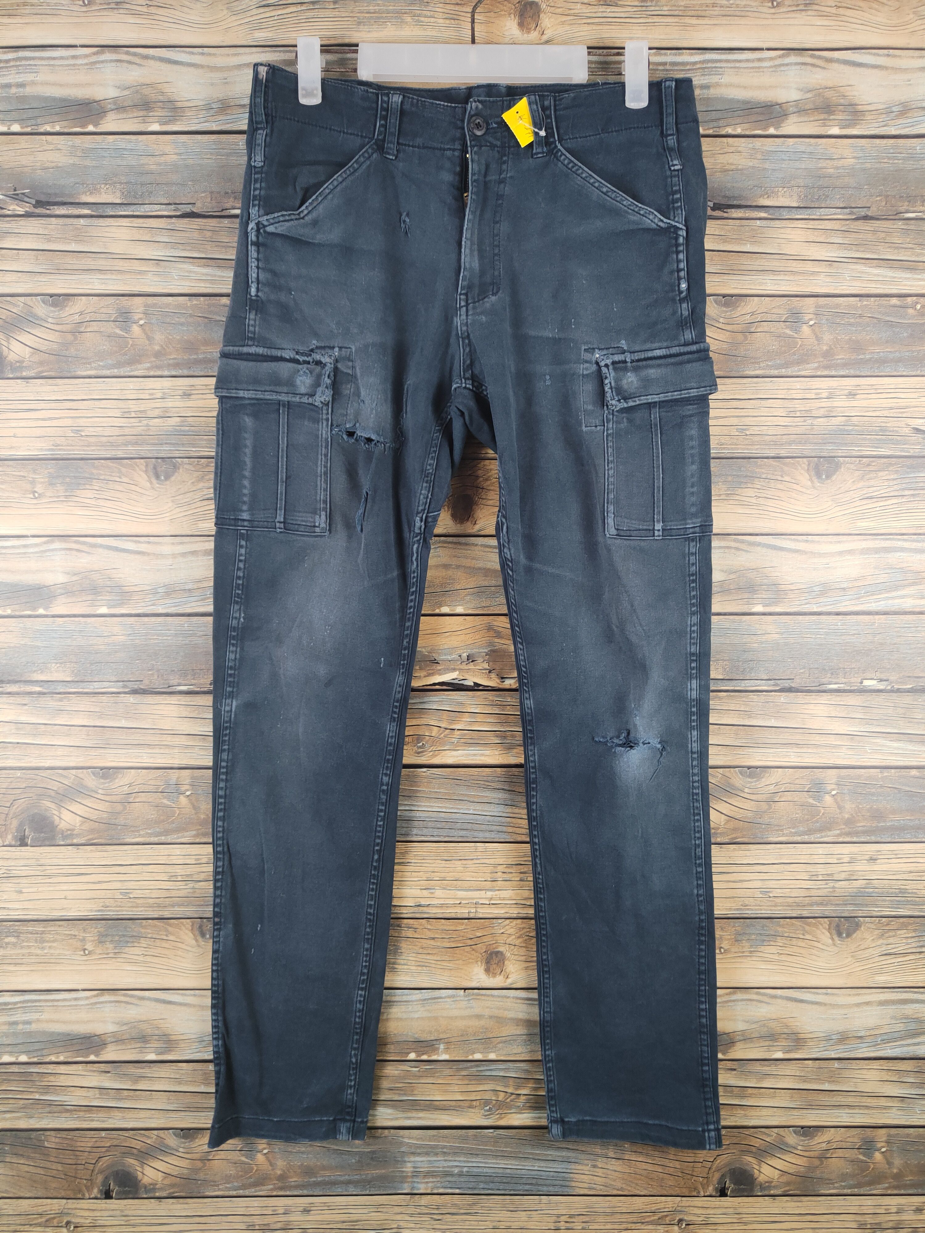 DL Gladiator Navy Multipocket Cargo Pants #46-271T