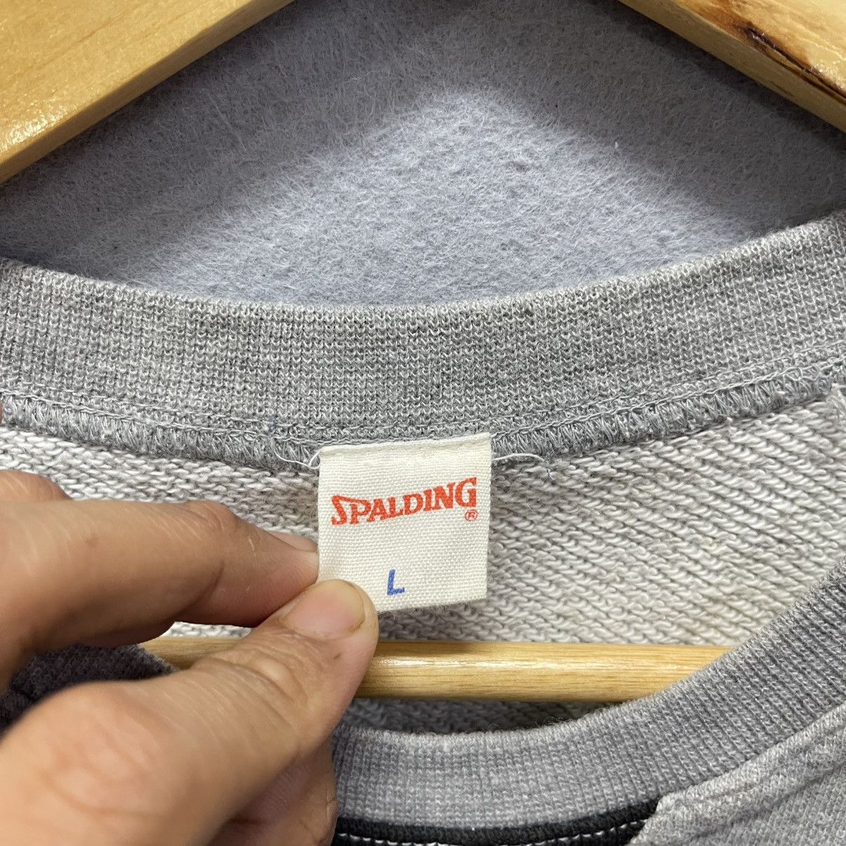 Spalding Vintage Spalding Short Sleeve Sweatshirt Grey Size US L / EU 52-54 / 3 - 7 Thumbnail