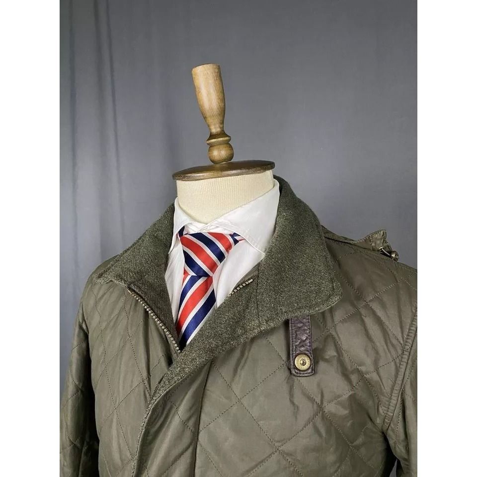Barbour Barbour Greatcoat Men's Green Insulated Quilted Jacket Size Size US S / EU 44-46 / 1 - 5 Thumbnail