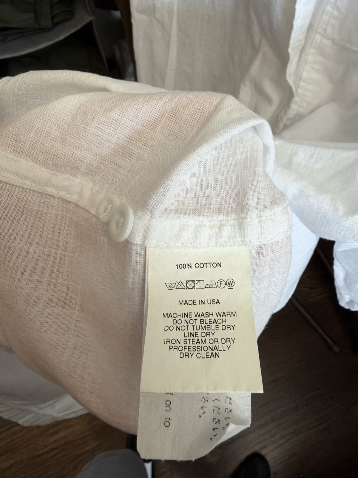 Engineered Garments Camp Shirt White Cotton Handkerchief XL Size US XL / EU 56 / 4 - 8 Thumbnail