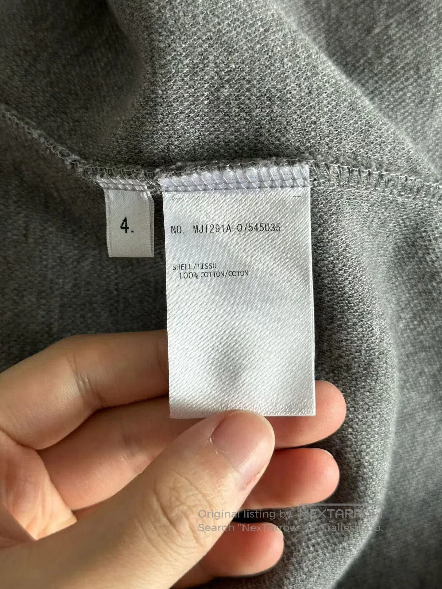 Thom Browne thom browne gray long sleeve jacket. Size US L / EU 52-54 / 3 - 5 Thumbnail