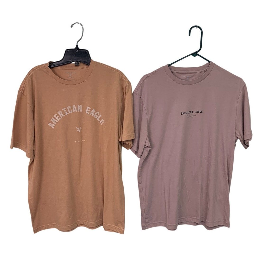American Eagle Outfitters 2 New American Eagle Mens Medium Short Sleeve Tee Shirts Size US M / EU 48-50 / 2 - 1 Thumbnail