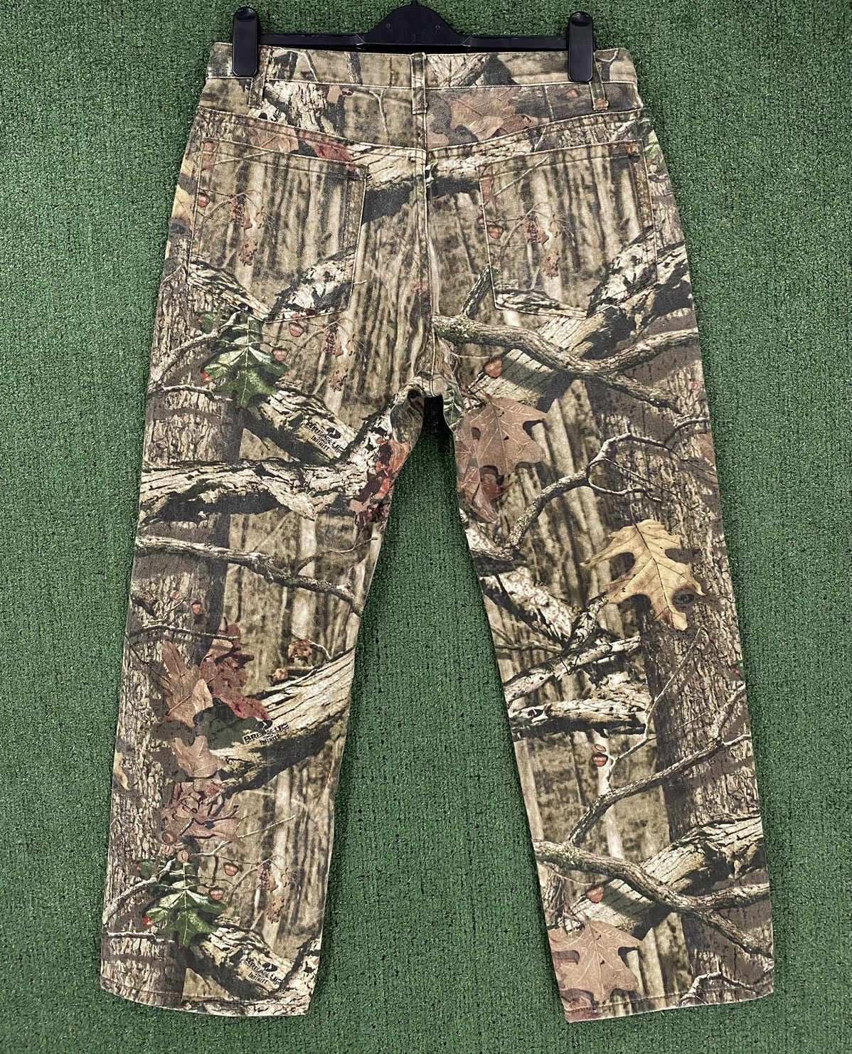 Mossy Oaks Mossy Oak Tree Bark Camo Camouflage Pants Mens Sz 33x28 Size US 33 - 5 Thumbnail