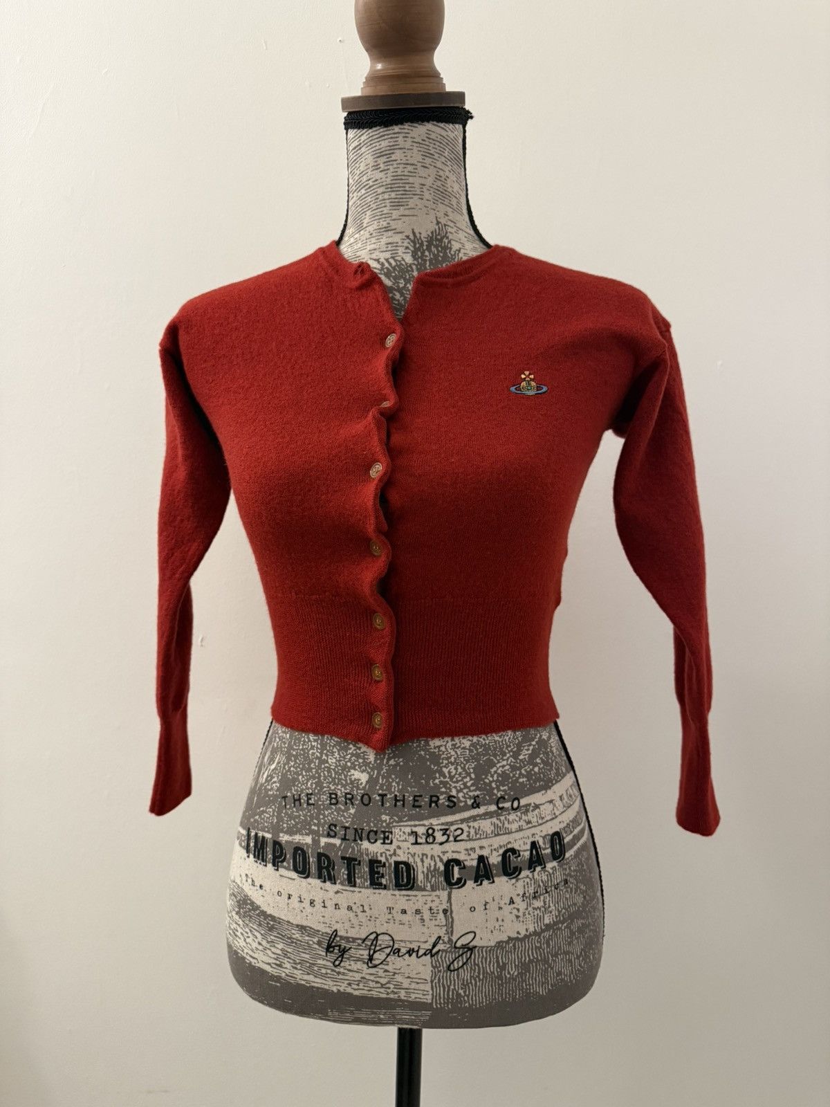 Vivienne Westwood wool neck sweater
