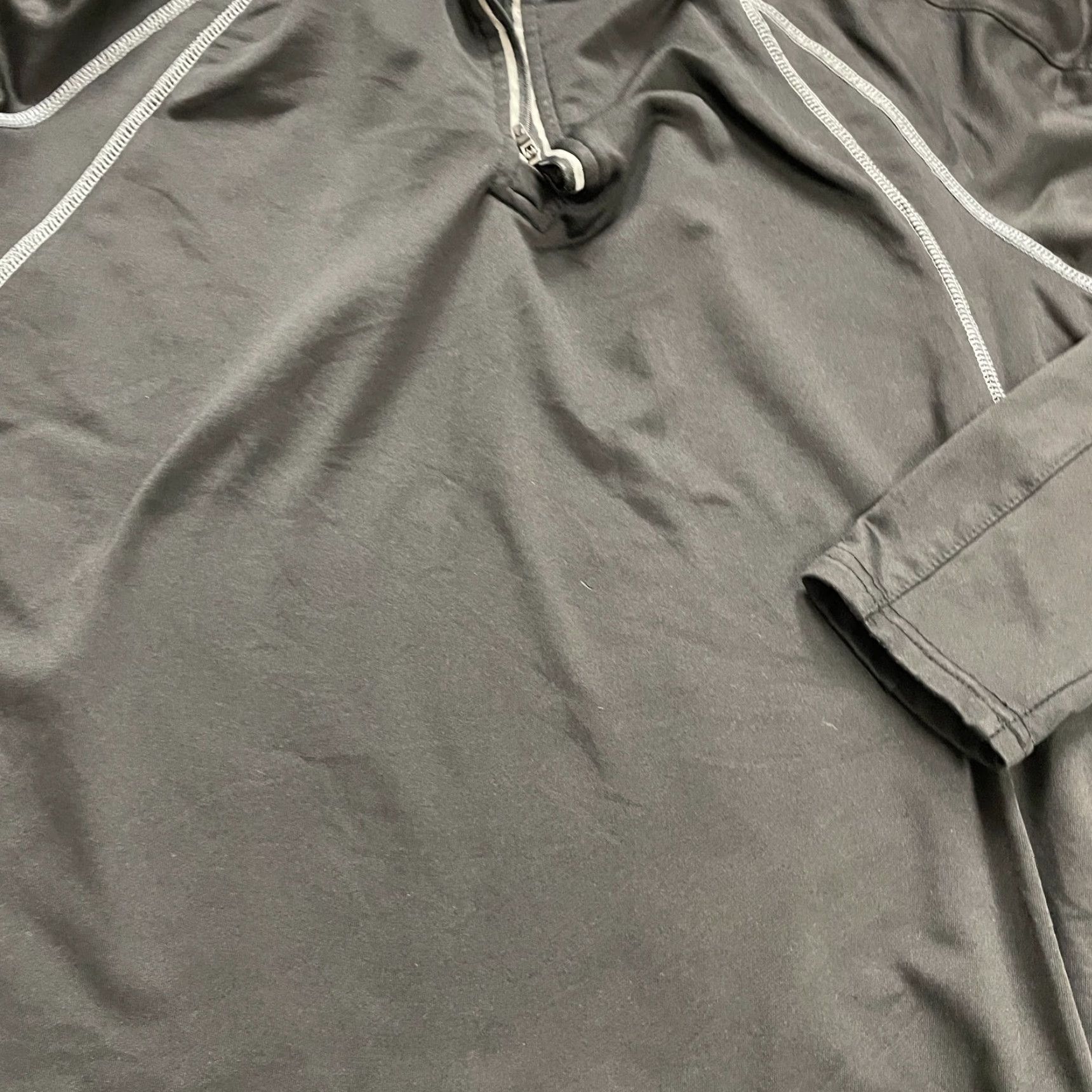 Layer 8 Layer 8 Qwick Dry Active Jacket Mens Large Black 1/4 Zip Raglan Sleeve Outdoor Layer 8 Qwick Dry Jacket Mens Large Black 1/4 Zip Raglan Sleeve Outdoor Size US L / EU 52-54 / 3 - 7 Thumbnail
