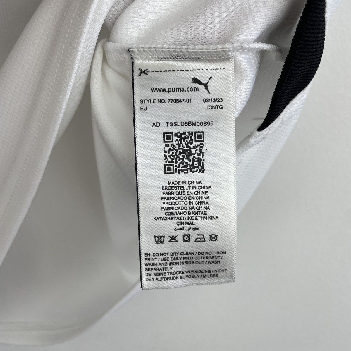 Puma Borussia Mönchengladbach Robin Hack Home Jersey 2023/2024 Size US S / EU 44-46 / 1 - 8 Thumbnail